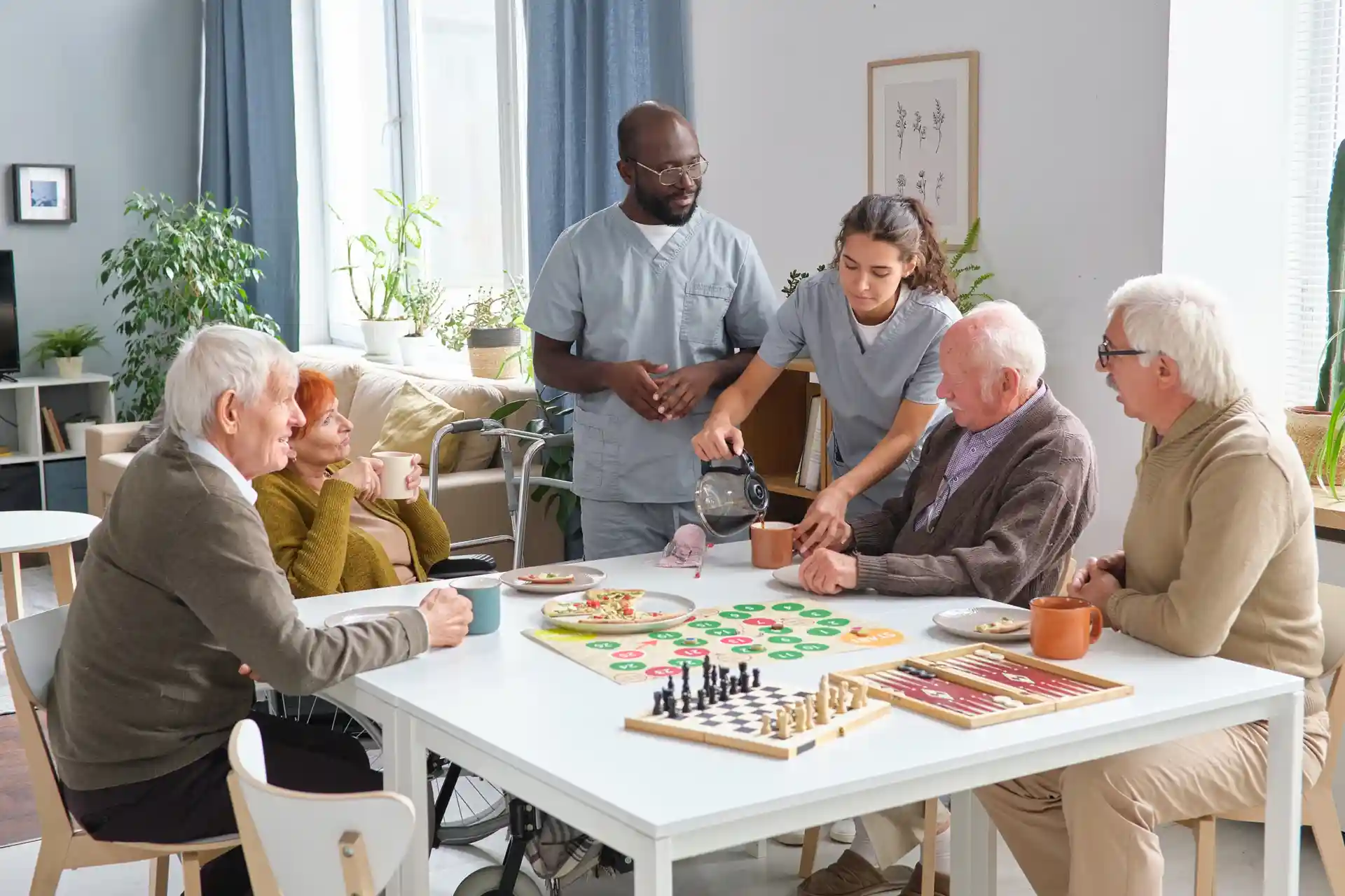 La vie quotidienne en maison de retraite 0